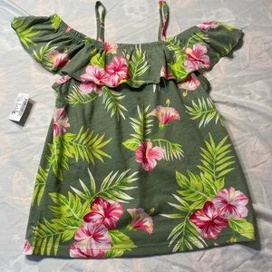 Girl’s Off the Shoulder Tank Top